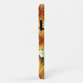 Blumentraum, Moderne Abstrakte Blume Fraktal Kunst Case-Mate iPhone Hülle (Hinten/Rechts)