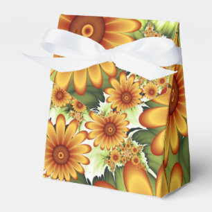 Blumentraum, Moderne Abstrakte Blume Fraktal Kunst Geschenkschachtel