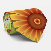 Blumentraum, Moderne Abstrakte Blume Fraktal Kunst Krawatte (Gerollt)