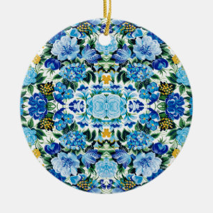 Blumenträume #5 in Susiejayne Keramikornament