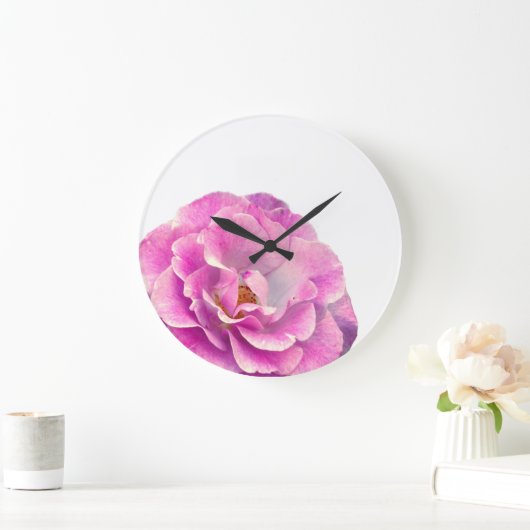 Blumenträume Akrylwand Große Wanduhr (Zuhause)