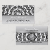 Blumenträume Fantasie w. Logo-Visitenkarte Visitenkarte (Vorne/Hinten)