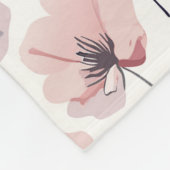 Blumenträume Fleecedecke (Ecke)