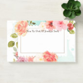 Blumenträume im Sommer Post-it Klebezettel (Büro)