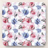 Blumenträume Nr. 2 von Susiejayne Beverage Coaster Getränkeuntersetzer (Vorderseite)