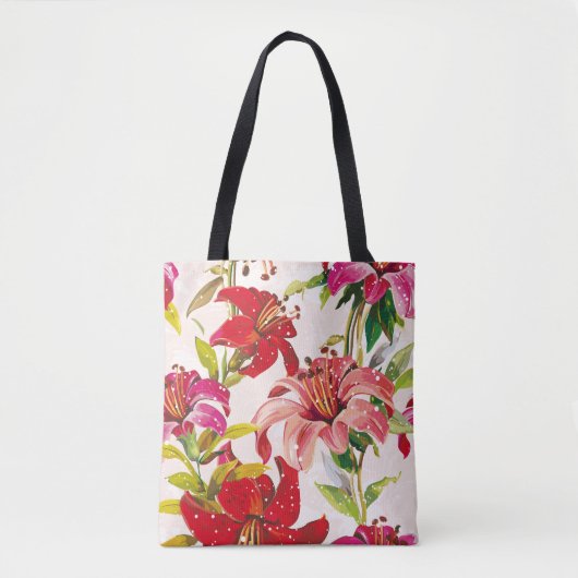 Blumenträume Nr. 4 in der Susiejayne Tote Tasche (Vorderseite)