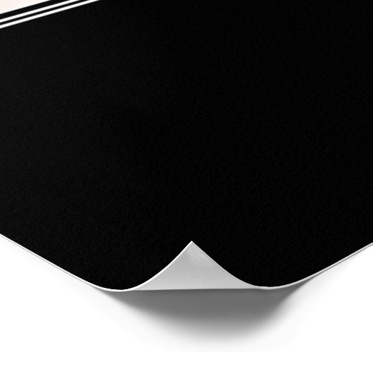 Blumenträume Poster (Ecke)