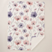 Blumenträume Sherpadecke (Vorderseite)