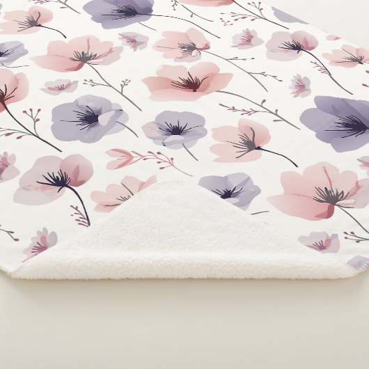 Blumenträume Sherpadecke (3/4)