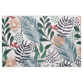 Blumentropisches Muster Stoff (Fat Quarter (45,7 x 55,9 cm))