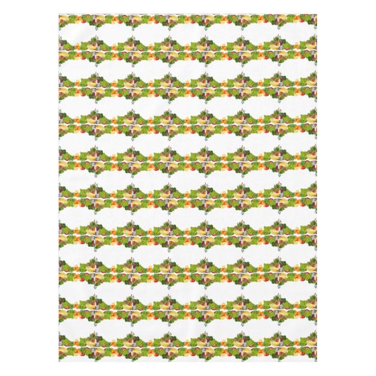 Blumentuch Tischdecke (Vorderseite)