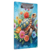 Blumenturtle Klemmbrett (Rechts)