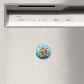 Blumenturtle Magnet (In Situ (Geschirrspüler))
