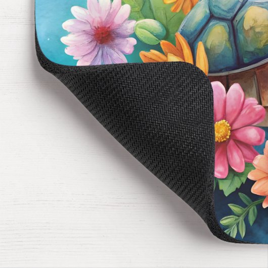 Blumenturtle Mousepad (Ecke)