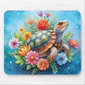 Blumenturtle Mousepad (Vorne)