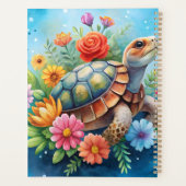 Blumenturtle Planer (Rückseite)