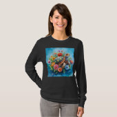 Blumenturtle T-Shirt (Vorne ganz)