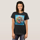 Blumenturtle T-Shirt (Vorne ganz)