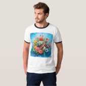 Blumenturtle T-Shirt (Vorne ganz)