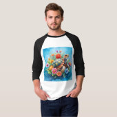 Blumenturtle T-Shirt (Vorne ganz)