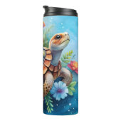 Blumenturtle Thermosbecher (Nach rechts gedreht)