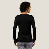 Blumenturtle Tri-Blend Shirt (Voller Rückseite)