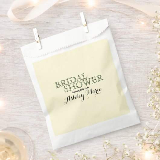 Blumentypografie Geschenktütchen (Ausgeschnitten)