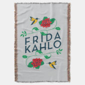 Blumentypographie Frida Kahlos | Decke (Vorderseite Vertikal)