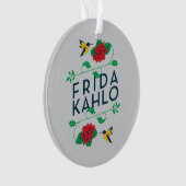 Blumentypographie Frida Kahlos | Ornament (Vorderseite)