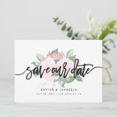 Blumenübersicht | Ankündigung Datum freihalten (Stehend Vorderseite)