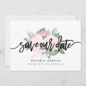 Blumenübersicht | Ankündigung Datum freihalten (Vorne/Hinten)