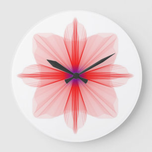 Blumenuhr Große Wanduhr