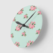 Blumenuhr Runde Wanduhr (Winkel)