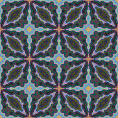 Blumenuhren Quadratische Wanduhr