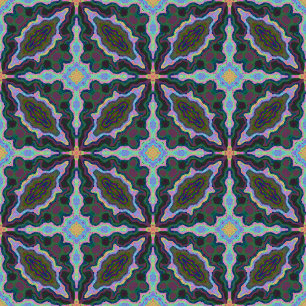 Blumenuhren Quadratische Wanduhr