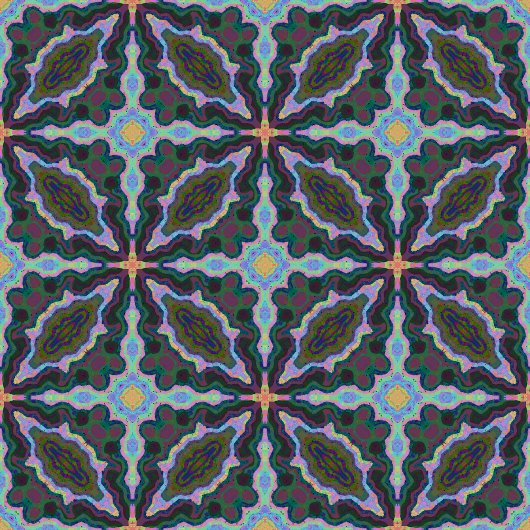 Blumenuhren Quadratische Wanduhr