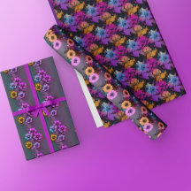 Blumenumhüllungspapier - Schöne Abstrakte Blume