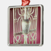 Blumenunguentglas, vom Grab von Ornament Aus Metall (Links)