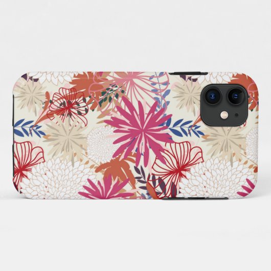 Blumenuntergrund 3 Case-Mate iPhone hülle (Rückseite (Horizontal))