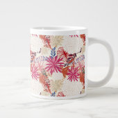 Blumenuntergrund 3 Jumbo-Tasse (Rechts)