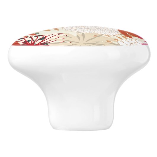 Blumenuntergrund 3 keramikknauf (Seitenansicht)