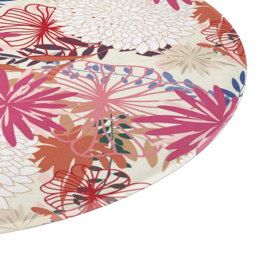 Blumenuntergrund 3 schneidebrett (Ecke)