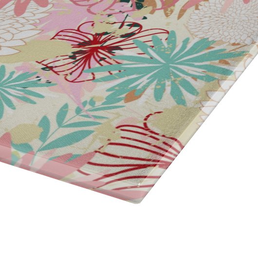 Blumenuntergrund 4 schneidebrett (Ecke)