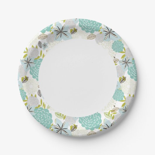 Blumenuntergrund 5 pappteller (Vorderseite)