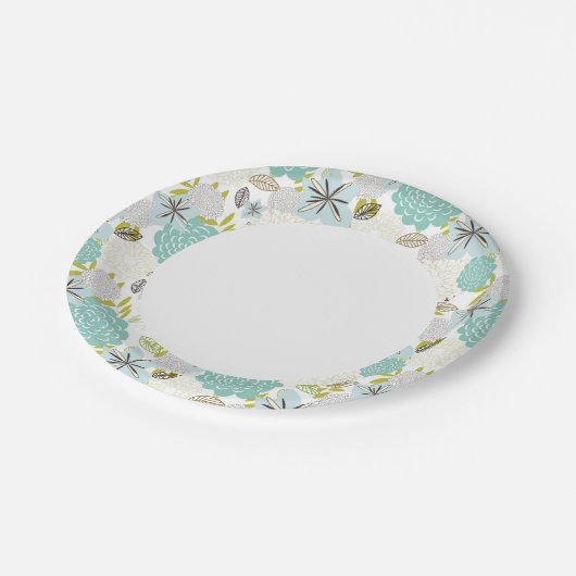 Blumenuntergrund 5 pappteller (Schrägansicht)