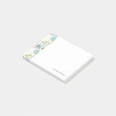 Blumenuntergrund 5 post-it klebezettel (angewinkelt)