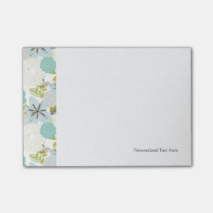 Blumenuntergrund 5 post-it klebezettel