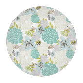 Blumenuntergrund 5 schneidebrett (Vorderseite)