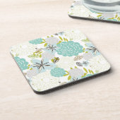 Blumenuntergrund 5 untersetzer (Linke Seite)