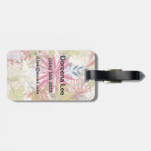 Blumenuntergrund 6 gepäckanhänger (Rückseite horizontal)